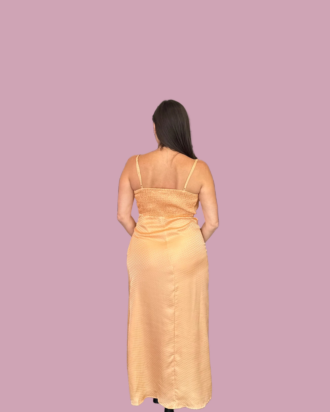 Citrus Glow Maxi Dress