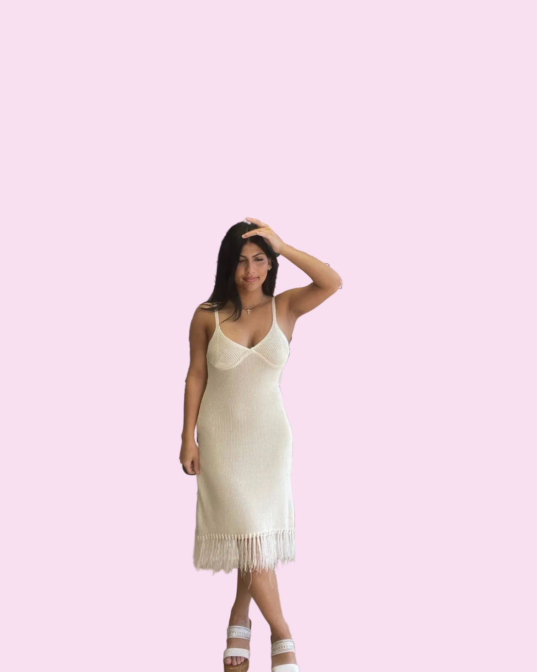 Day Club Fringe Dress – Summer Cami Dress