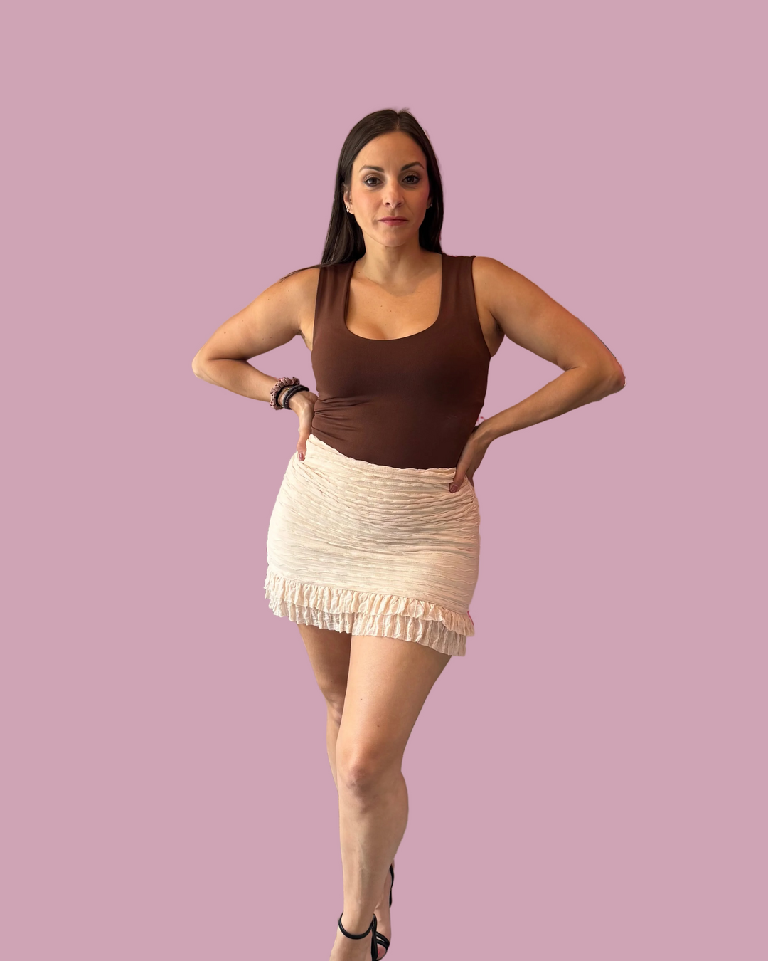 Flirt &amp; Frill Lace Skort
