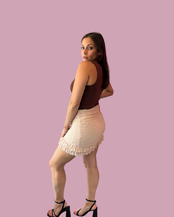 Flirt &amp; Frill Lace Skort