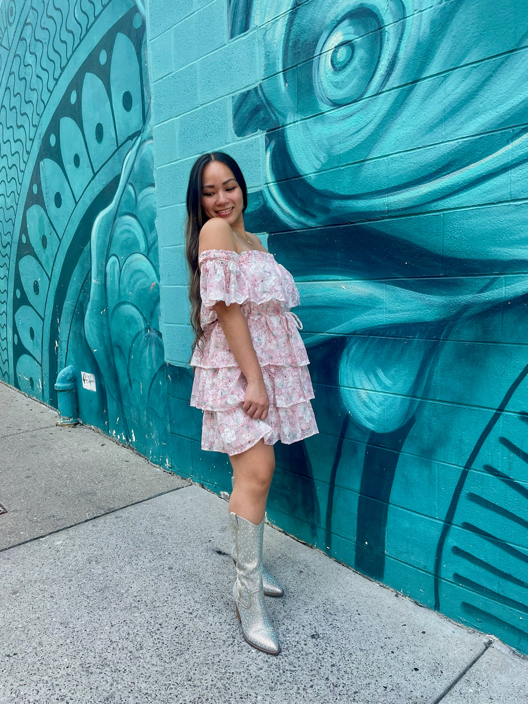 Pink Prairie Dress