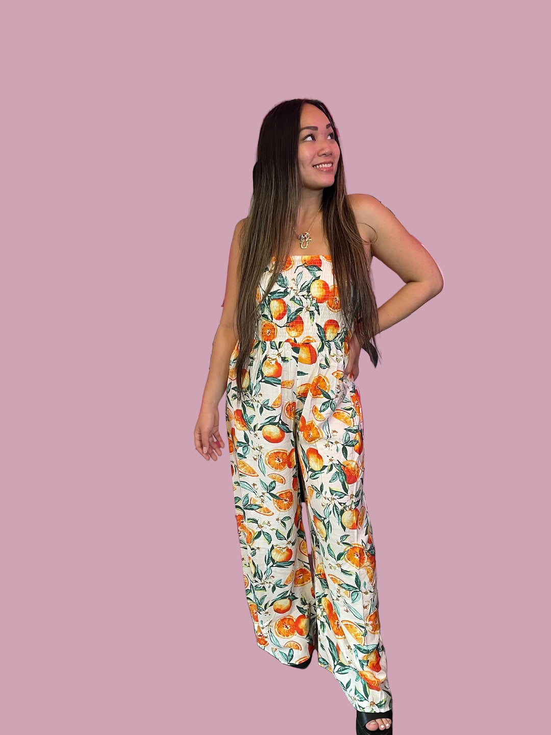 Citrus Field Jumpsuit