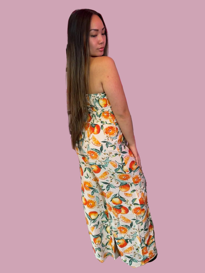 Citrus Field Jumpsuit