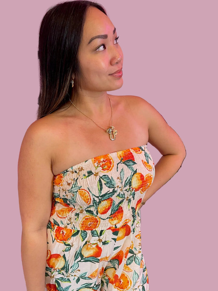 Citrus Field Jumpsuit