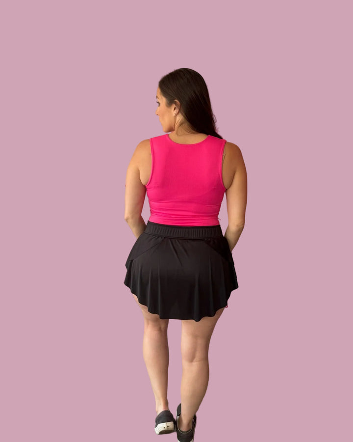 Athletic Ruffle Skort