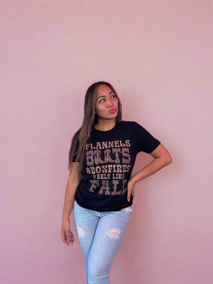 Boots Bonfires T-Shirt