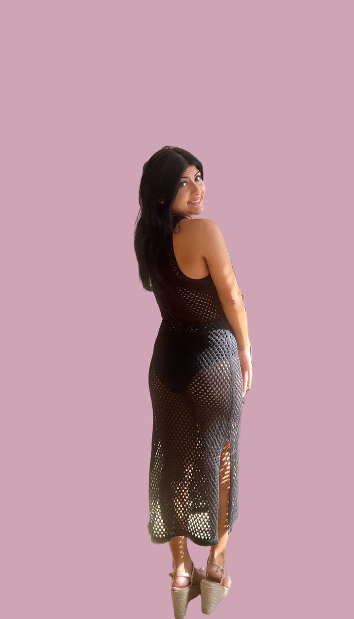 Crochet Bodycon Dress