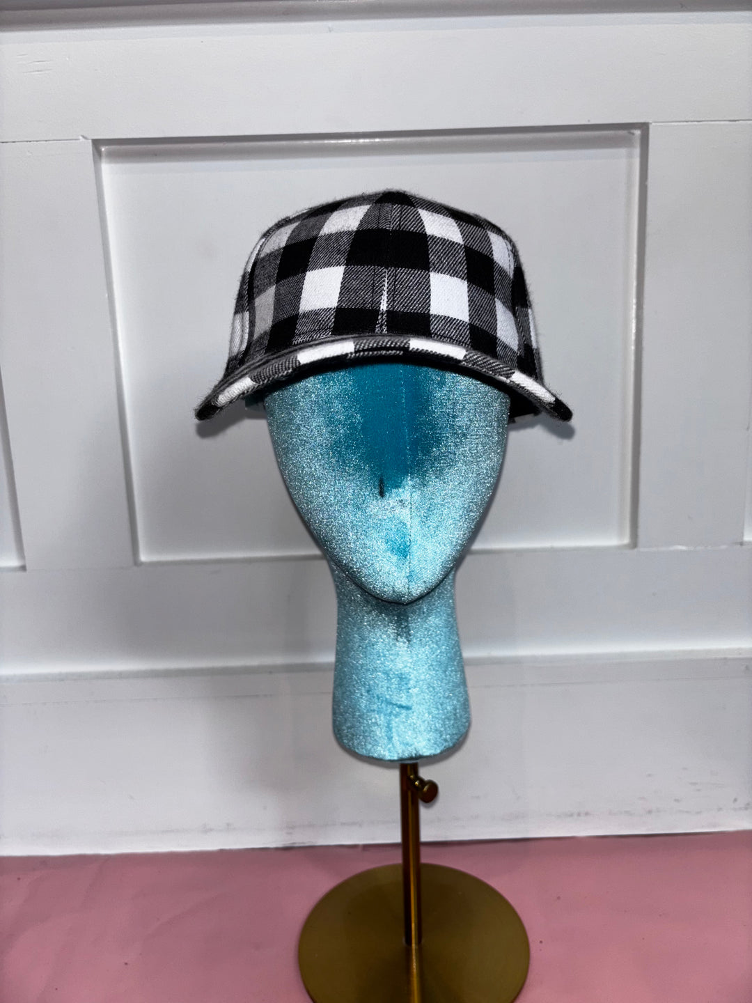 Checkered Baseball Hat