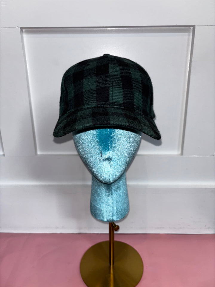 Checkered Baseball Hat