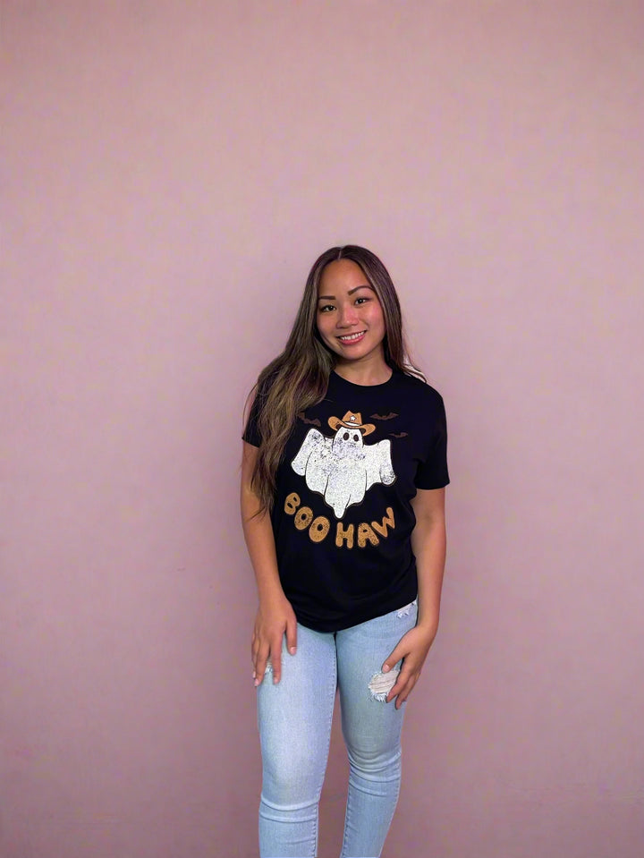Black Boo Haw T-Shirt