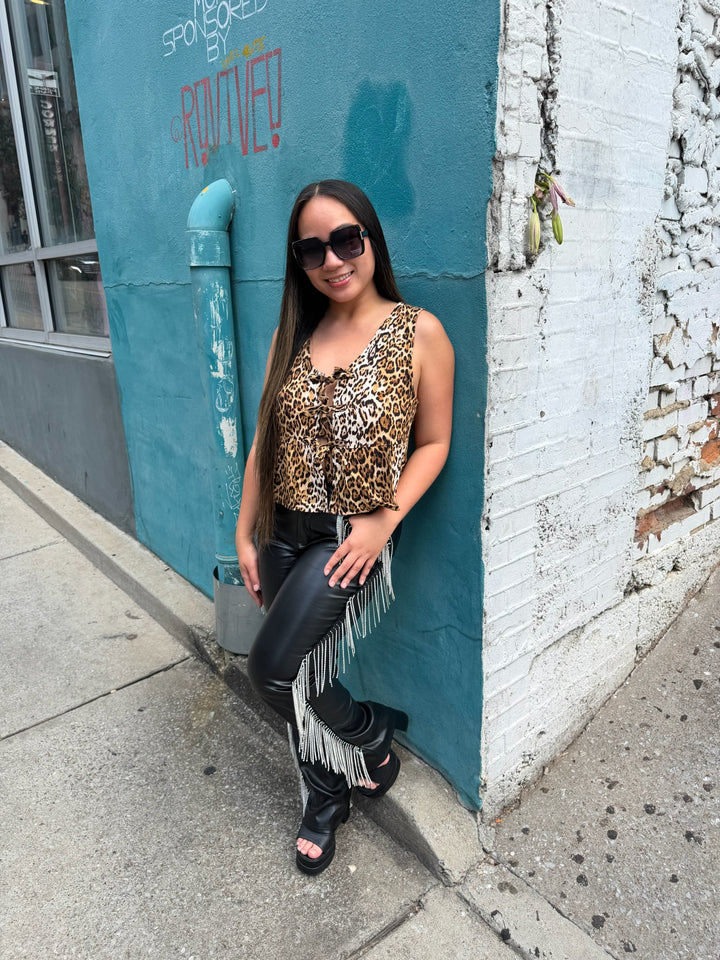 Flirty Rhinestone Pants