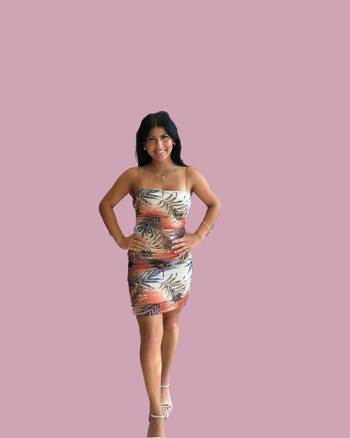 Tropical Mini Dress