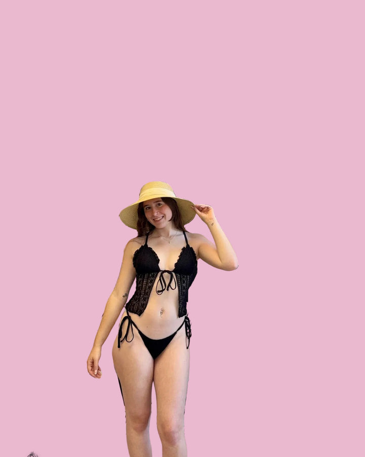 Onyx Waves Monokini