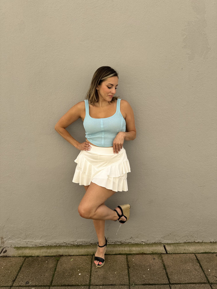 Ruffle Tennis Skort