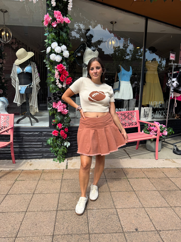 Rust Willow Breeze Skirt