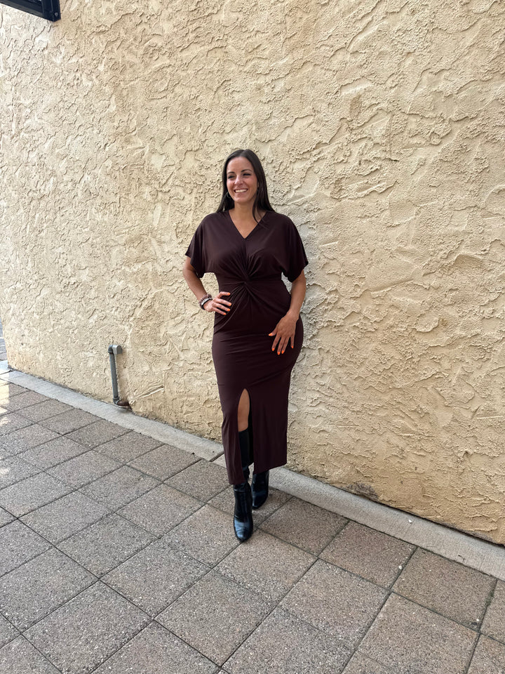 Mocha Twist Dress