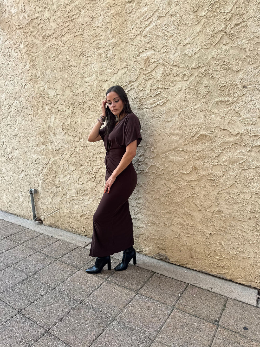 Mocha Twist Dress