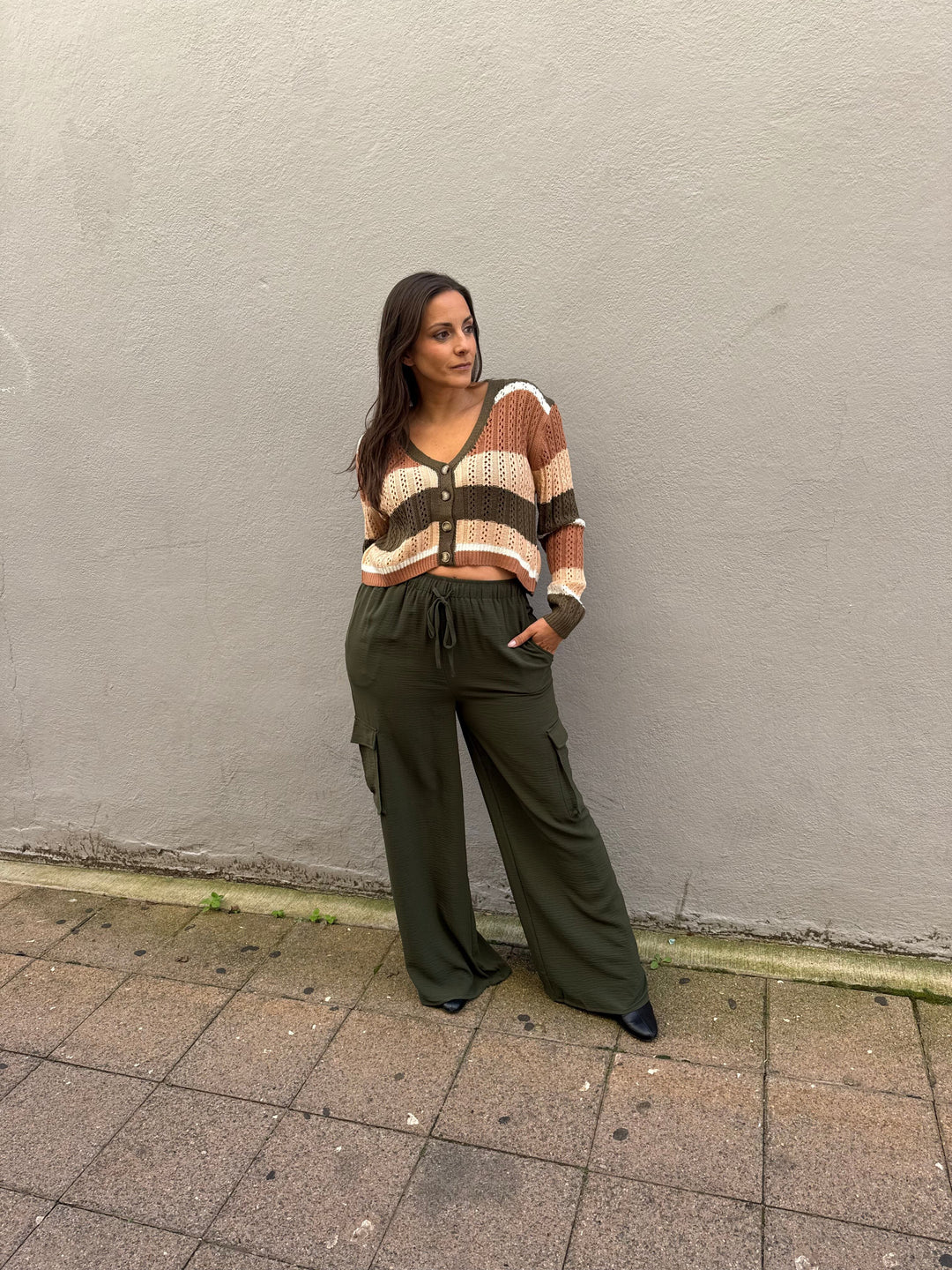 Olive Lightweight Cargo Pants