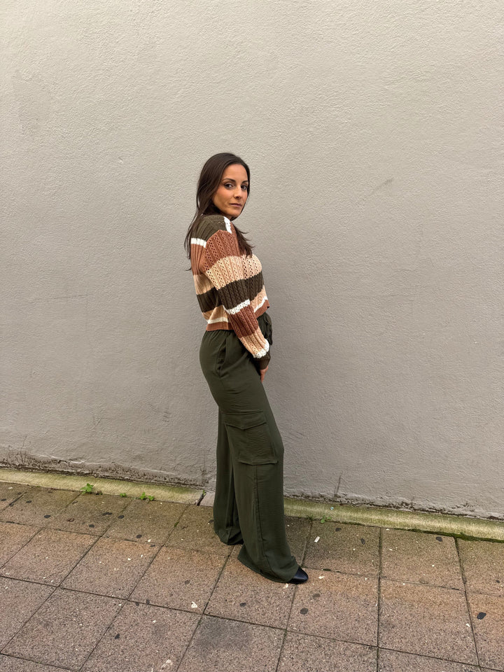 Olive Lightweight Cargo Pants