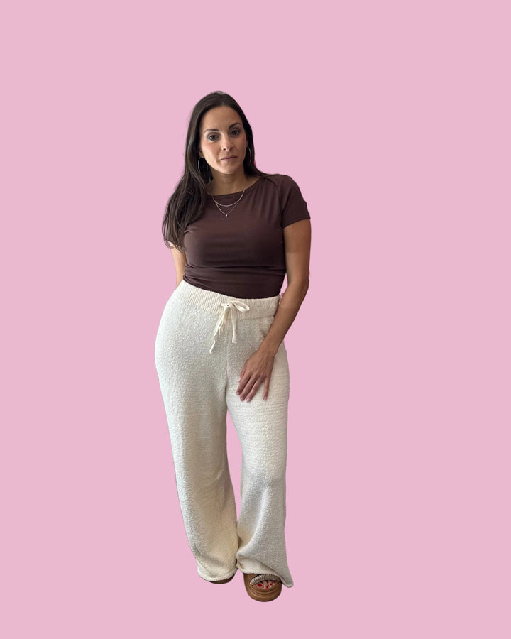 Cream Lounge Pants
