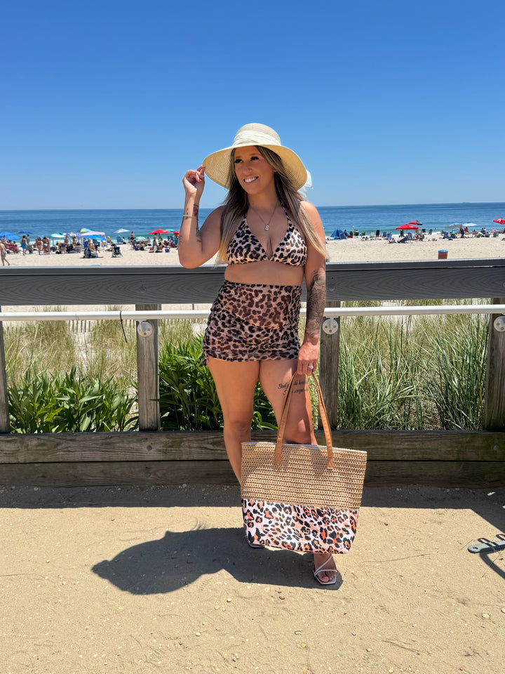 Leopard Triangle Bikini