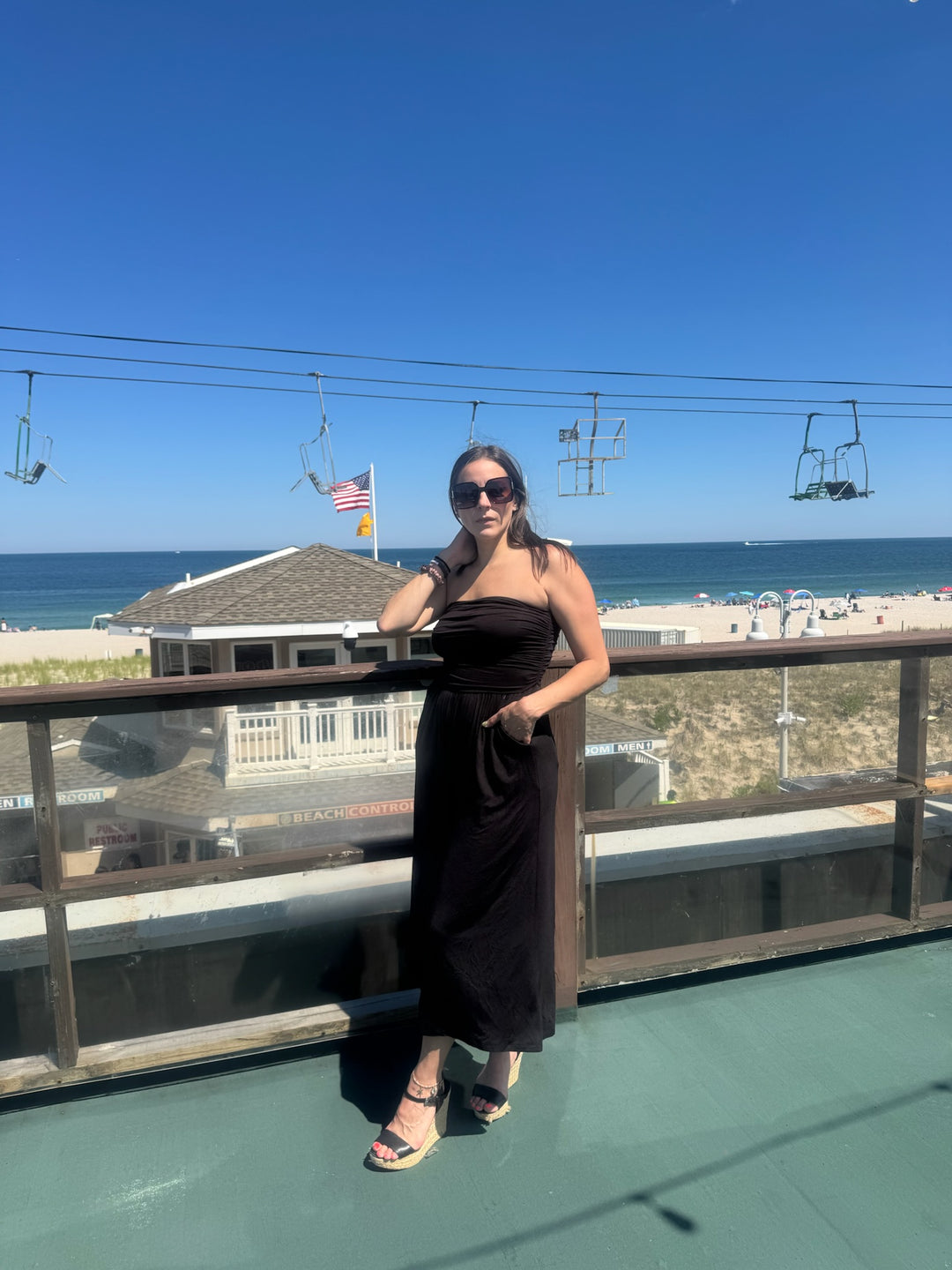 Black Tube Jumpsuit