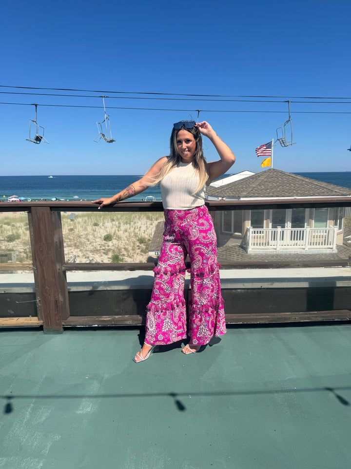 Paisley Palazzo Pants