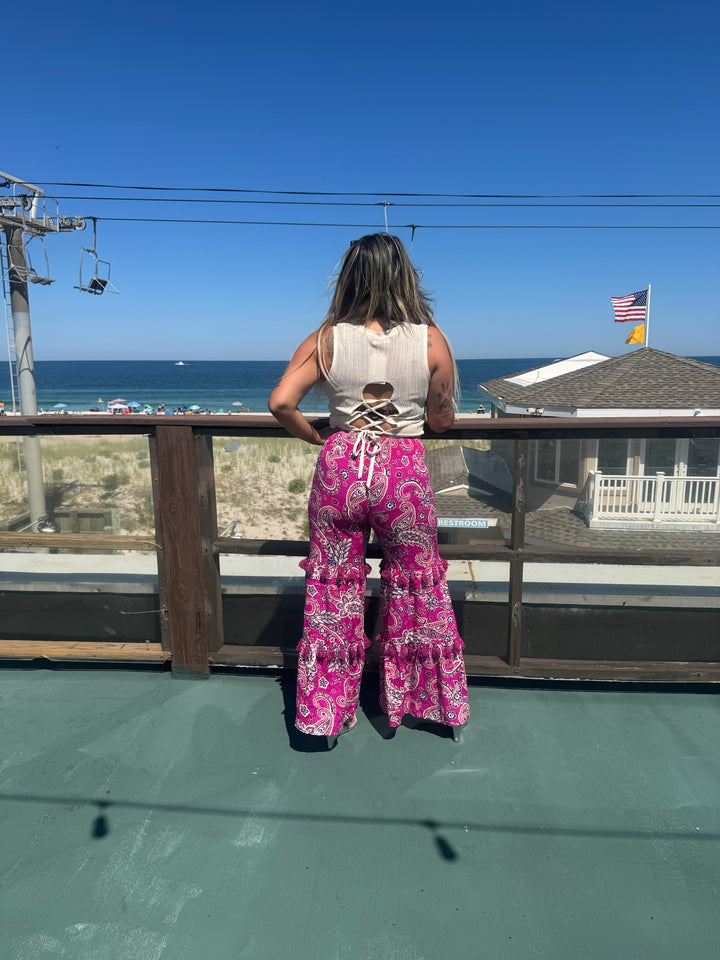 Paisley Palazzo Pants