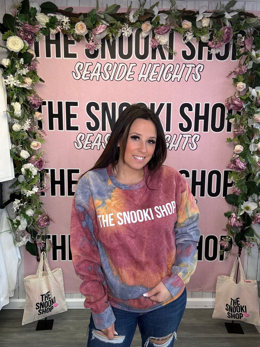 The Snooki Shop Tie Dye Sweatshirt