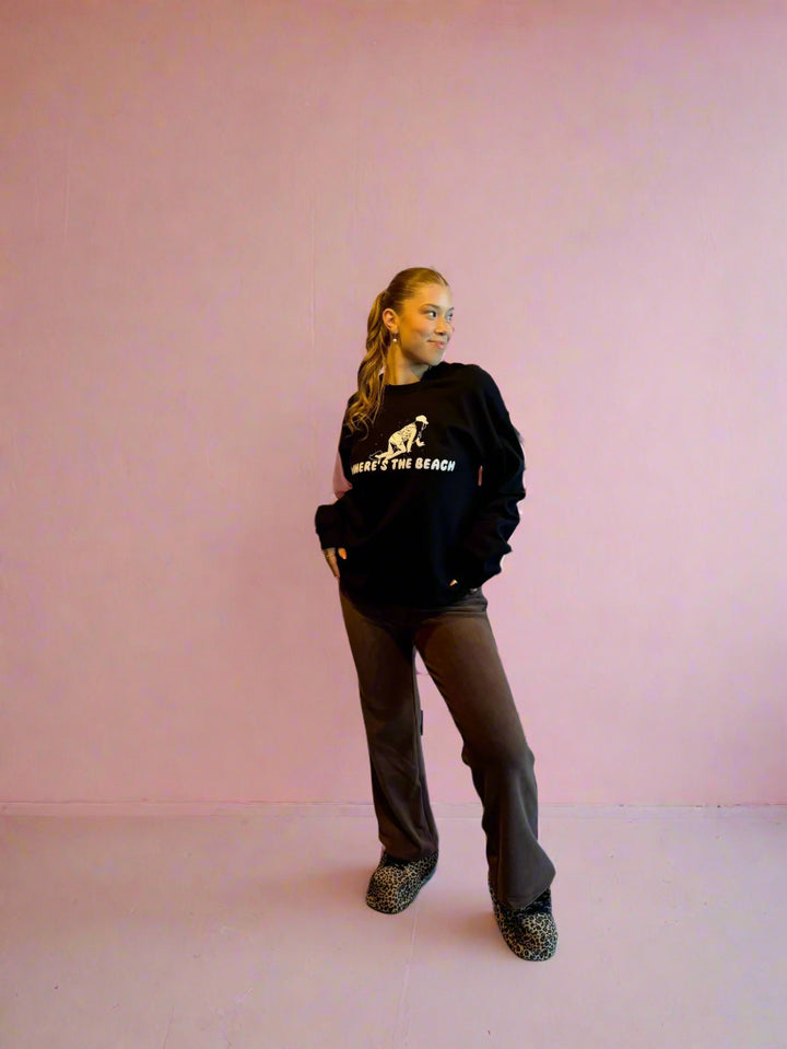 Brown Fleece Sweatpants