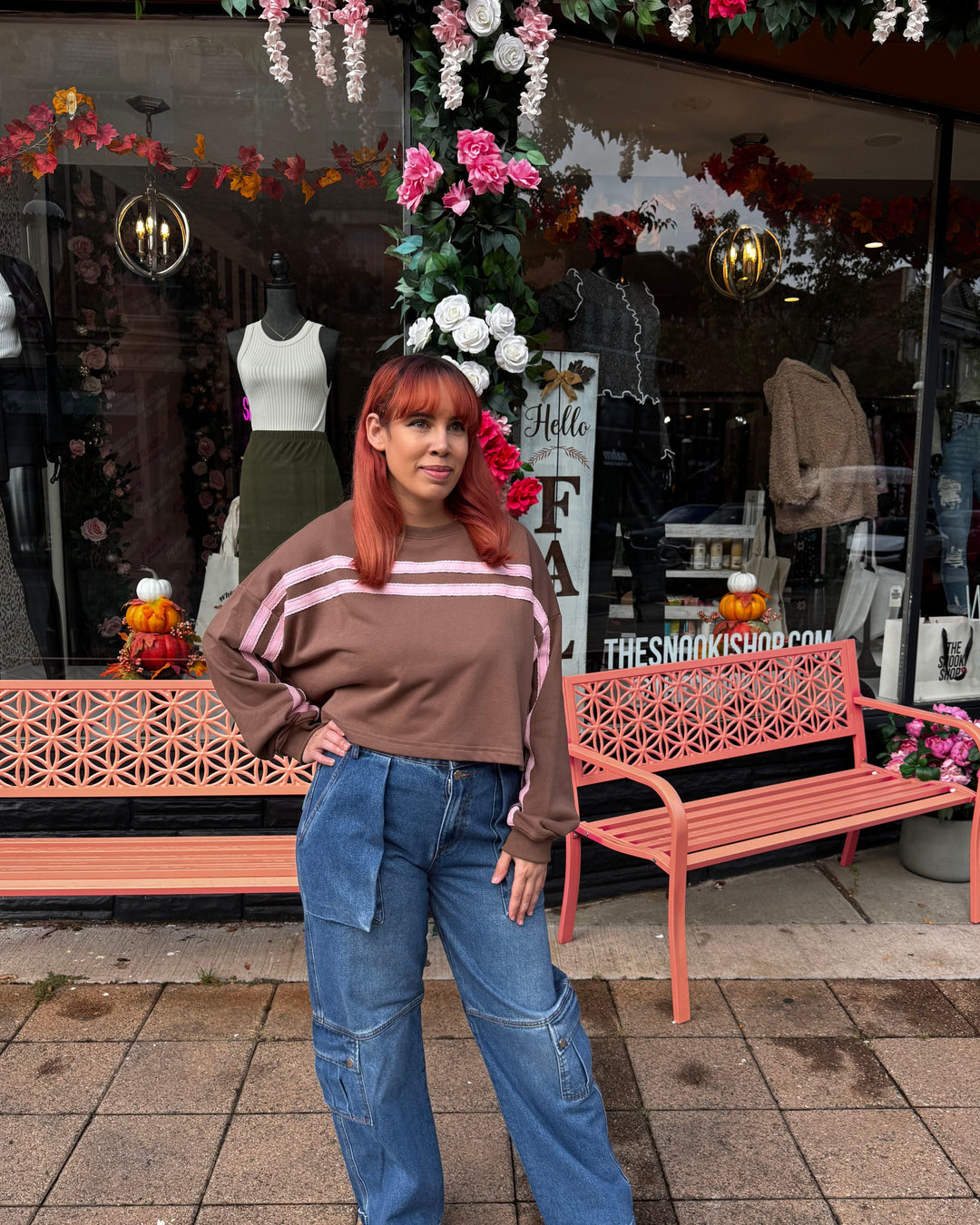 Pink League Pullover