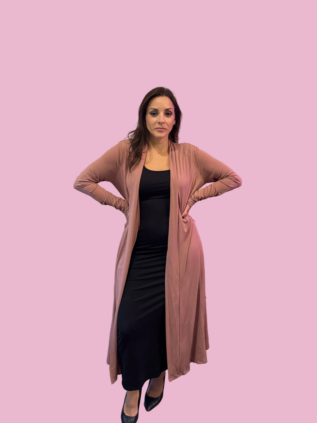 Mauve Tie Duster