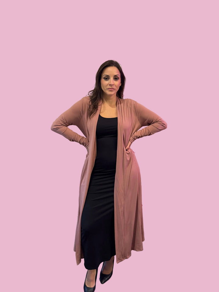 Mauve Tie Duster