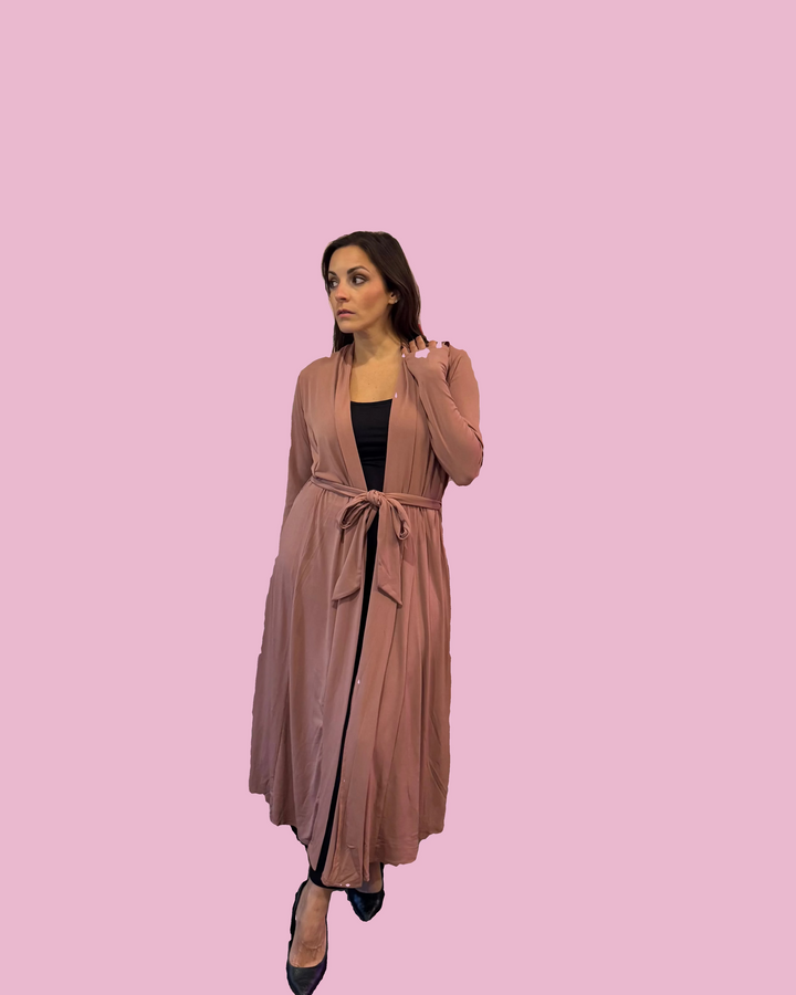 Mauve Tie Duster