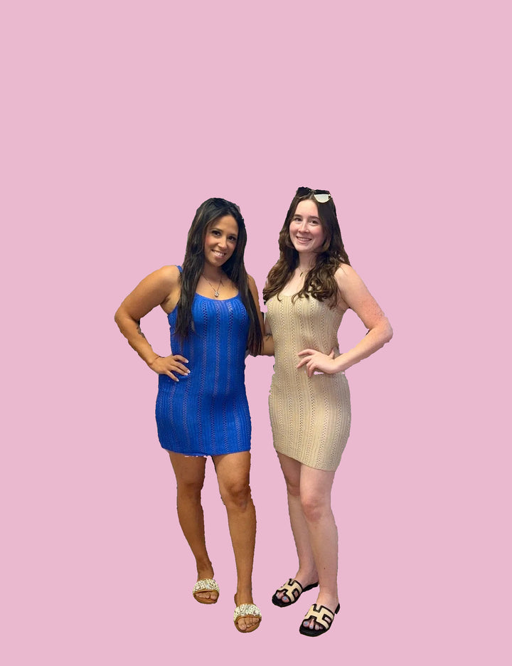 Blue Summer Days Mini Dress