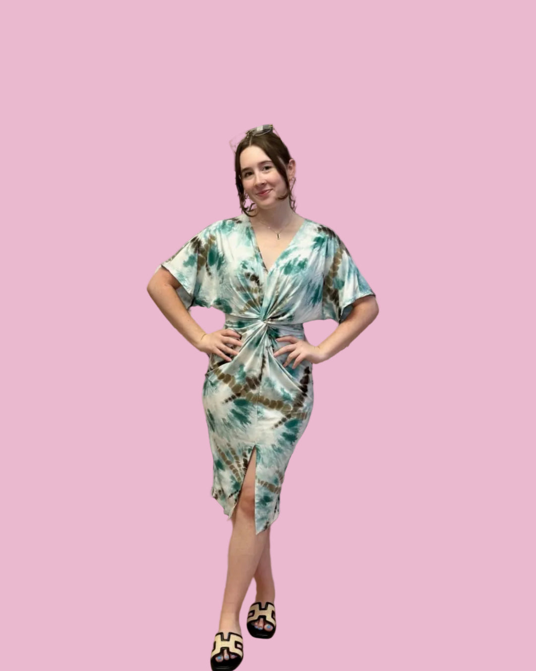 Sea Glass Twist Dress