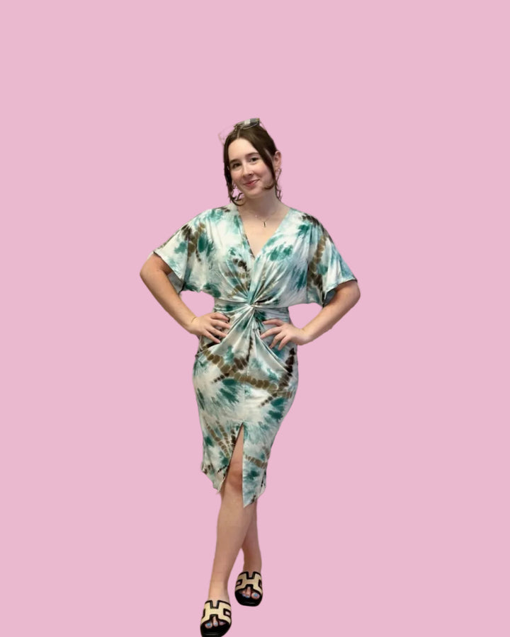 Sea Glass Twist Dress