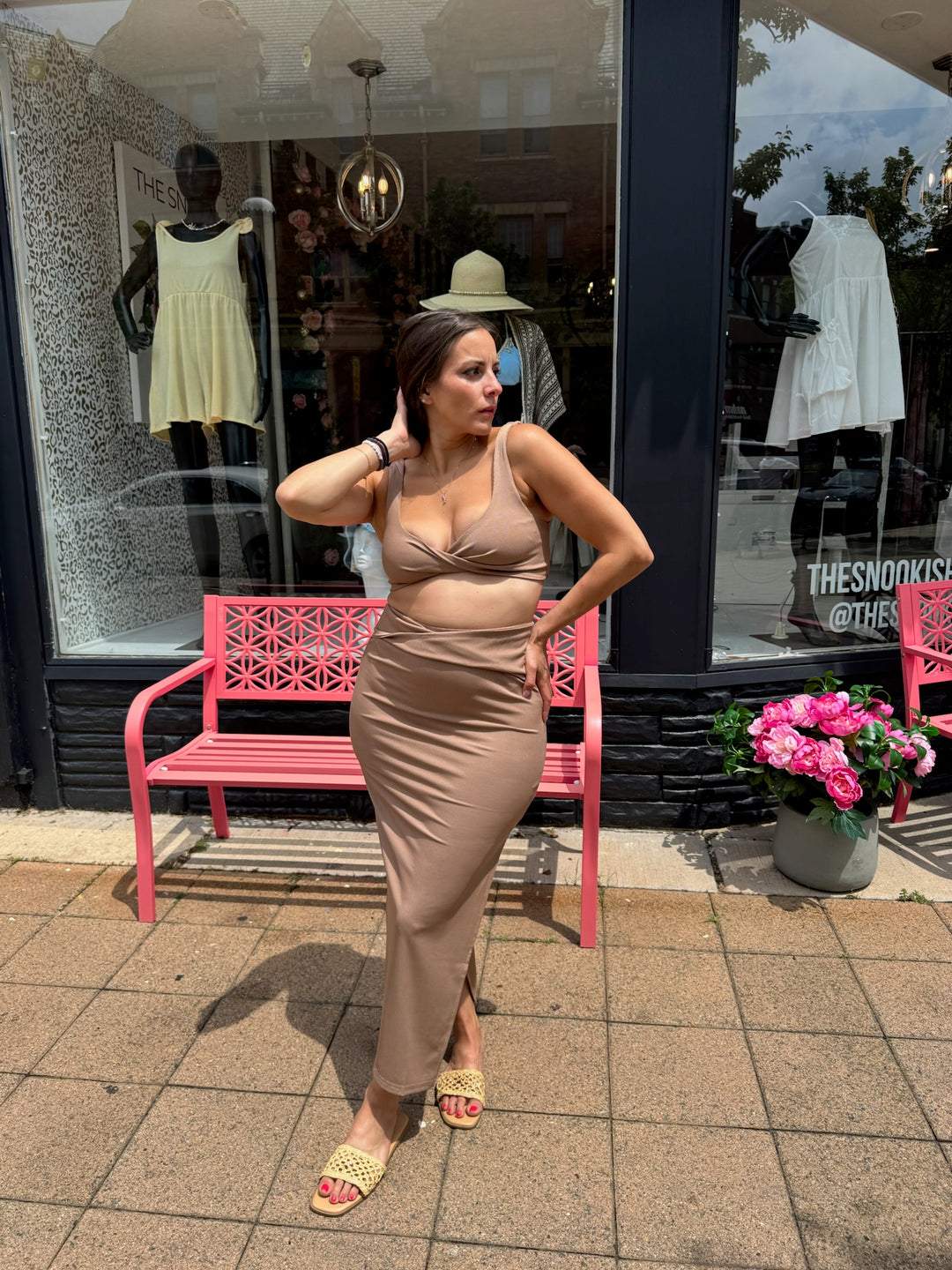 Mocha Twist Top