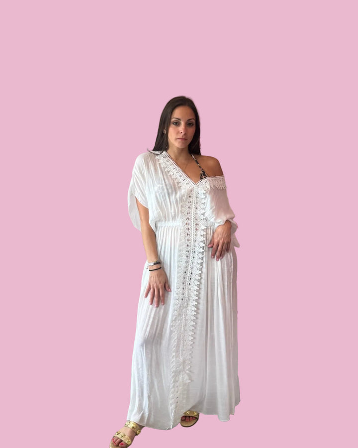 Ivory Coast Maxi Cover Up
