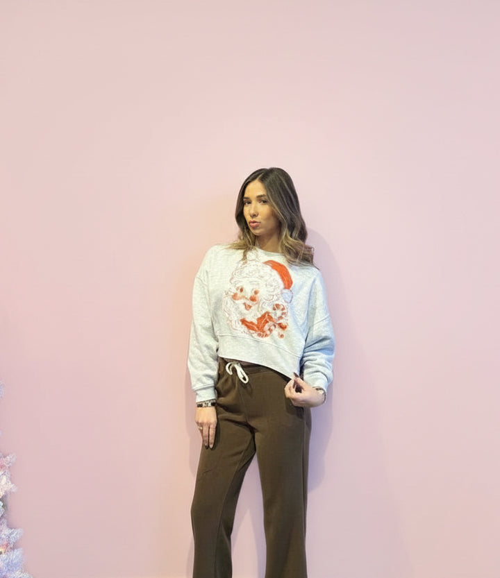 Cheeky Santa Crewneck