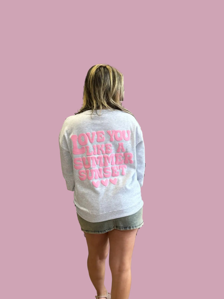 Summer Sunset Crewneck