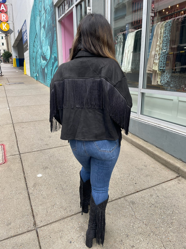 Fringe Accent Jacket
