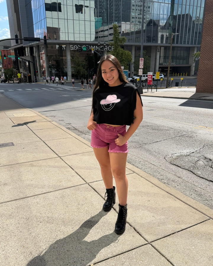 Pink Star Shorts