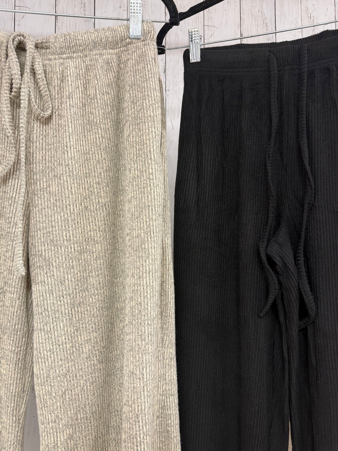 Ribbed Tie Lounge Pants