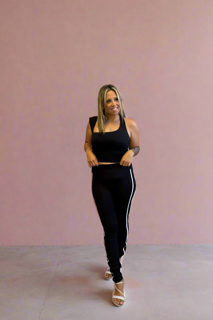 Asymetrical Crop Tank