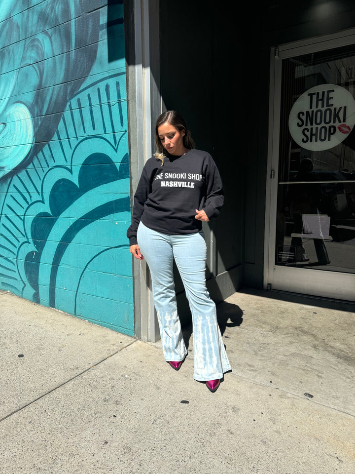 Black Snooki Shop Nashville Sweatshirt