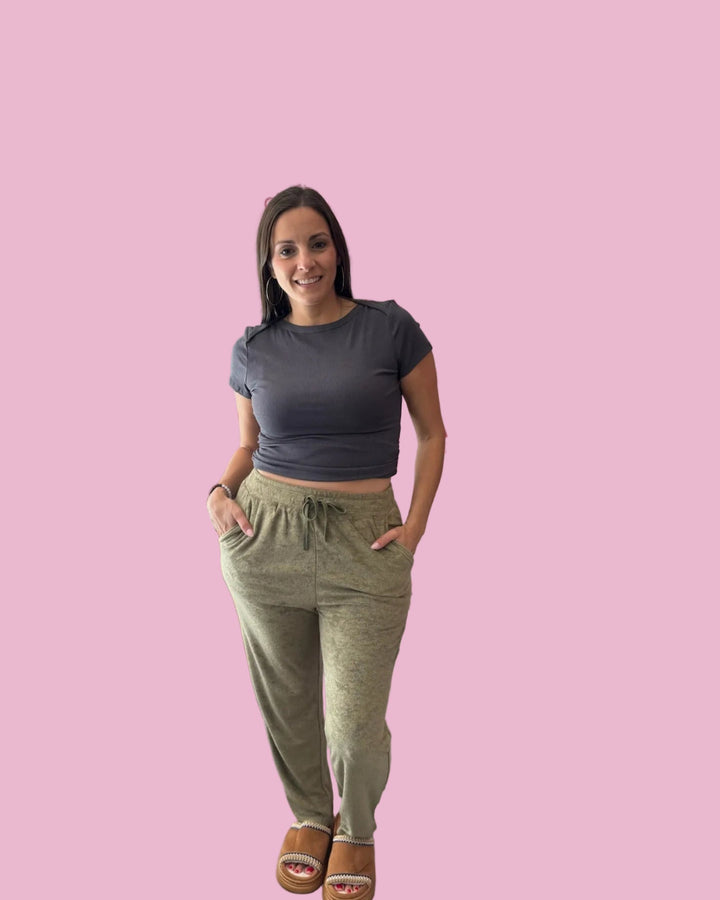 Olive Lounge Pants