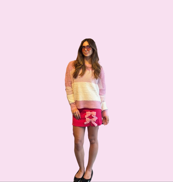 Cotton Candy Cozy Sweater