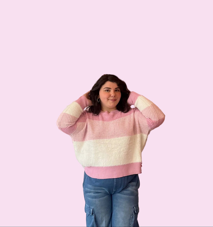 Cotton Candy Cozy Sweater