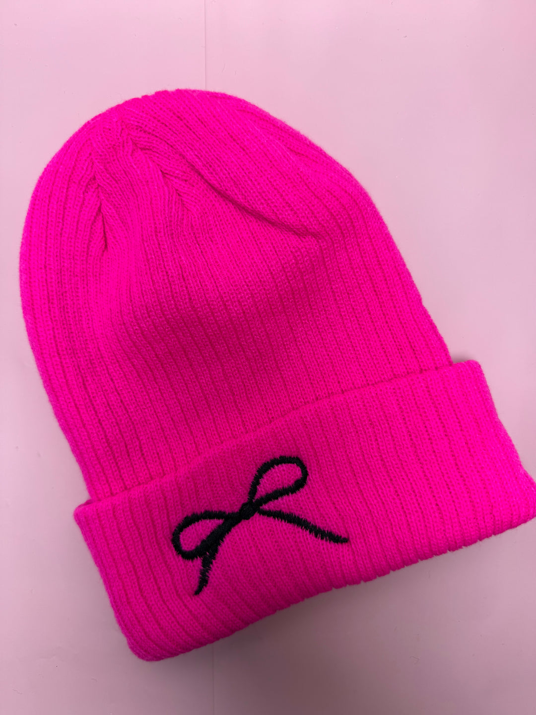 Bow Knit Beanie